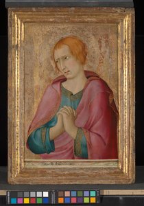 Sint Jan de Evangelist, 1320 door Simone Martini